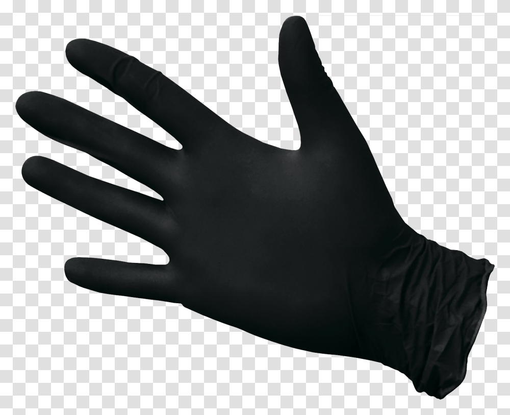 Medical Gloves Perchatki Nitrilovie Chernie, Apparel, Person, Human Transparent Png