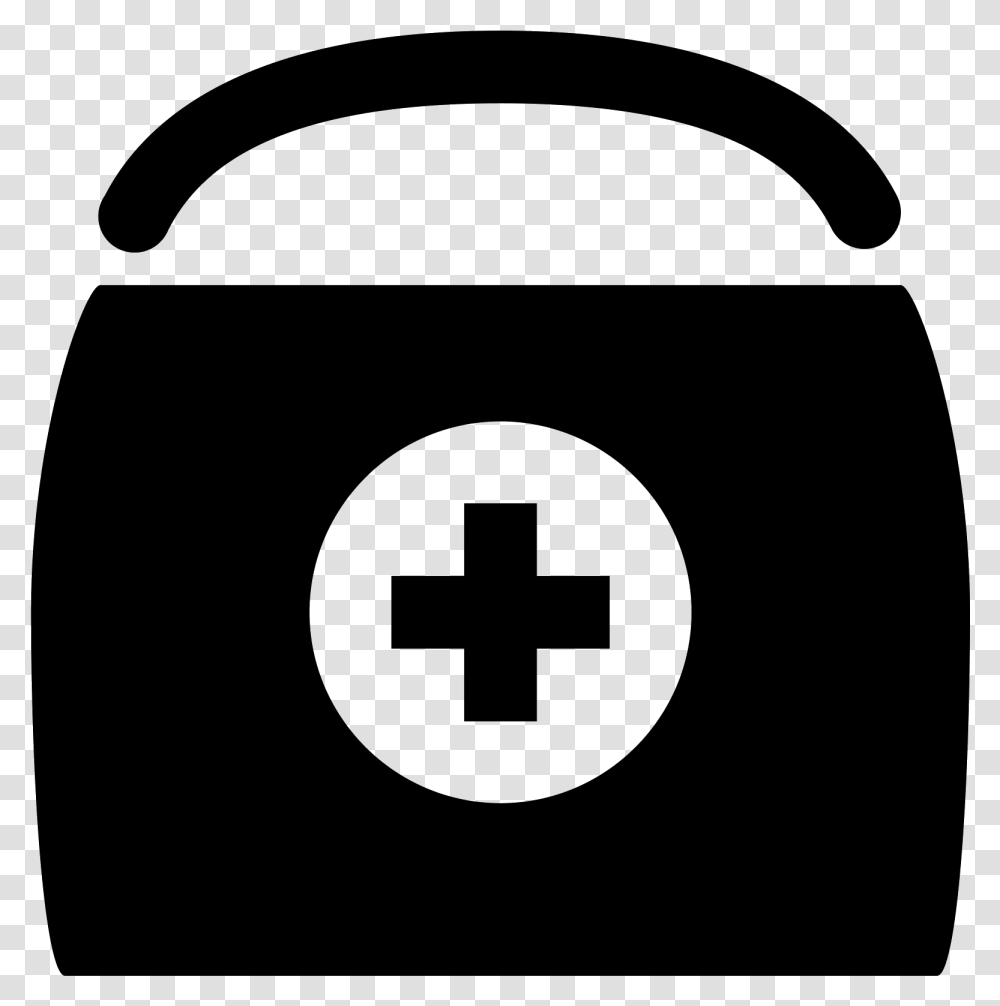 Medical Icon Free Download Survival Kit Black And White, Gray, World Of Warcraft Transparent Png