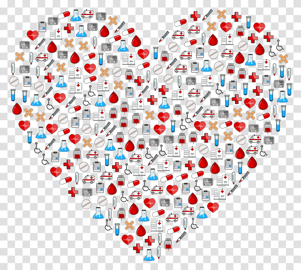 Medical Icons Heart Icon Medical Free Svg, Graphics, Crowd, Number, Symbol Transparent Png