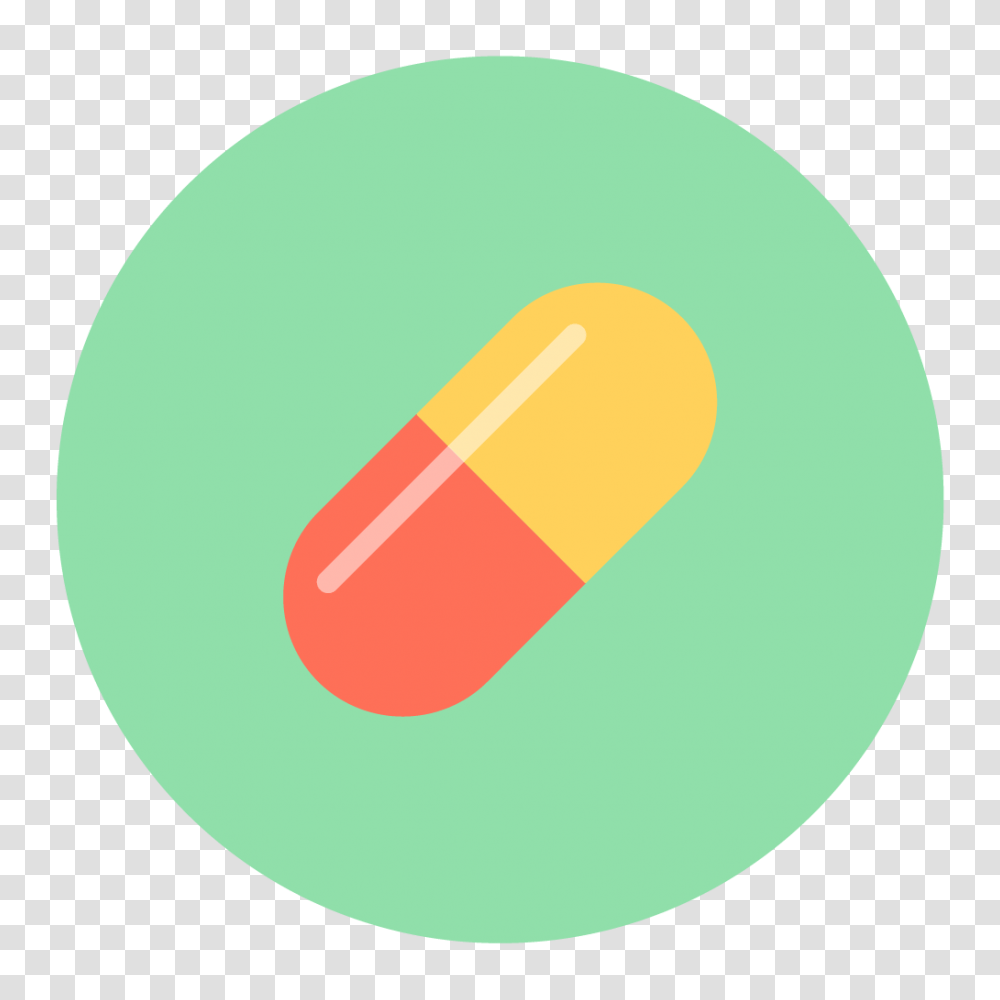 Medical Icons, Medication, Pill, Capsule Transparent Png