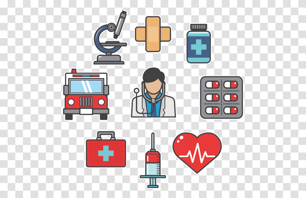 Medical Icons, Mobile Phone, First Aid, Label Transparent Png