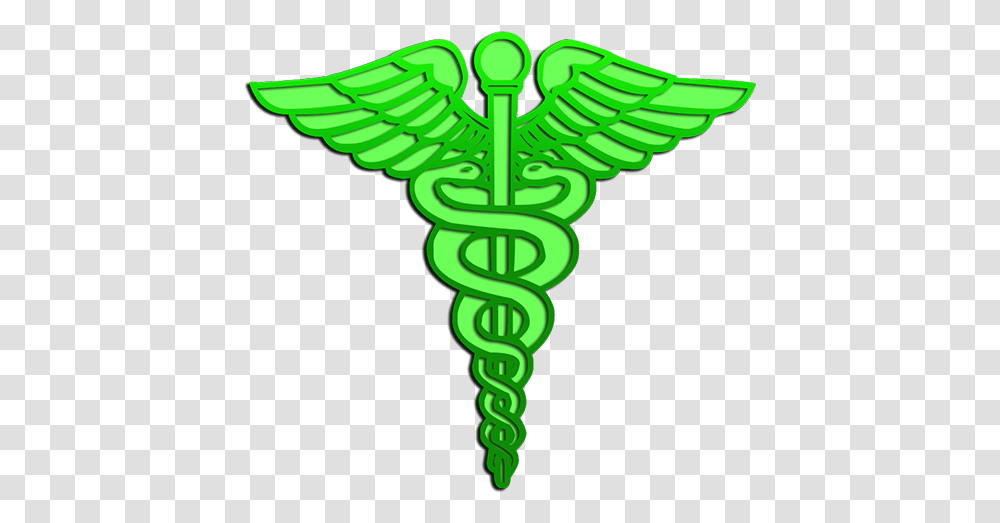 Medical Logo Green 2 Image Medical Symbol Green, Cross, Emblem, Weapon, Weaponry Transparent Png