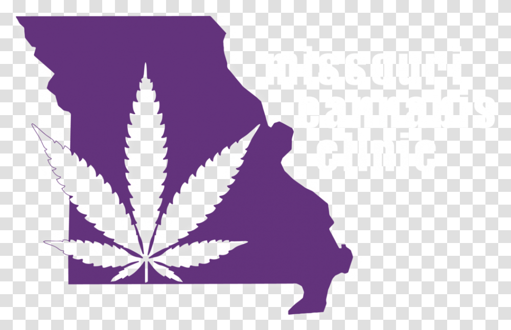 Medical Marijuana Missouri Missouri Cannabis Clinic Marijuana Leaf Rastafarian Color, Plant, Poster, Advertisement, Purple Transparent Png
