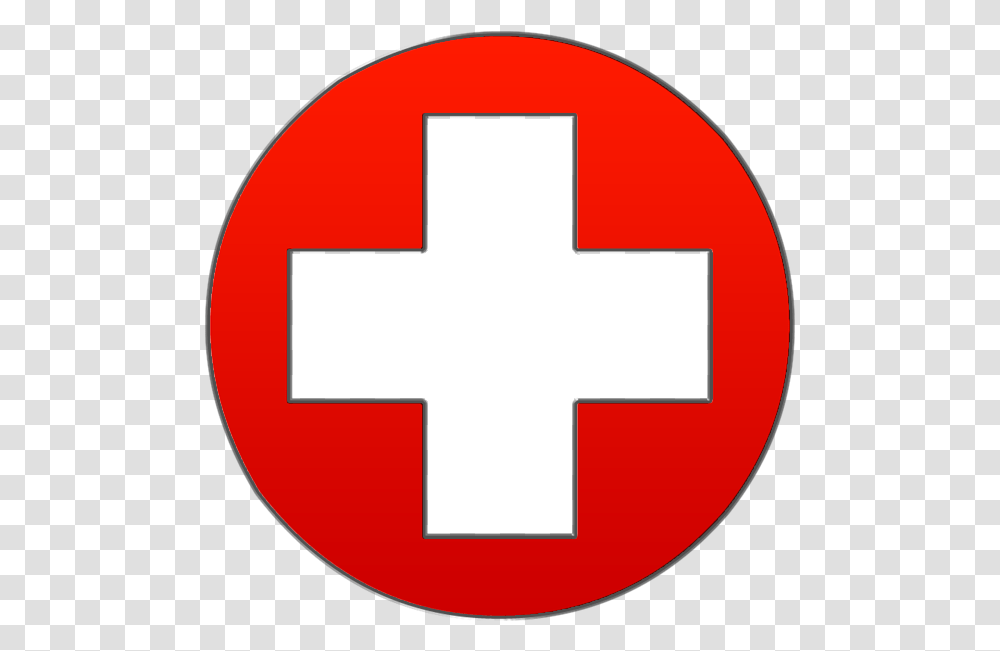 Medical Ninjutsu Red Cross Circle Logo, First Aid, Trademark Transparent Png