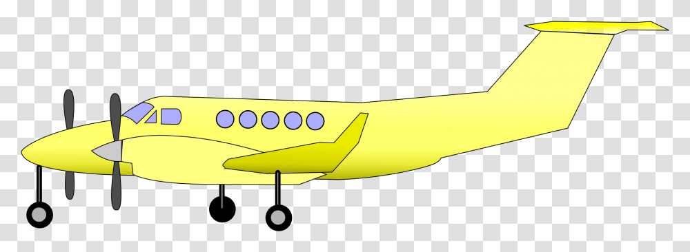 Medical Plane Clip Arts Yellow Plane Clipart, Aircraft, Vehicle, Transportation, Airplane Transparent Png