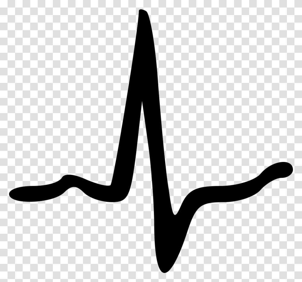 Medical Pulse Icon Free Download, Stencil, Silhouette Transparent Png