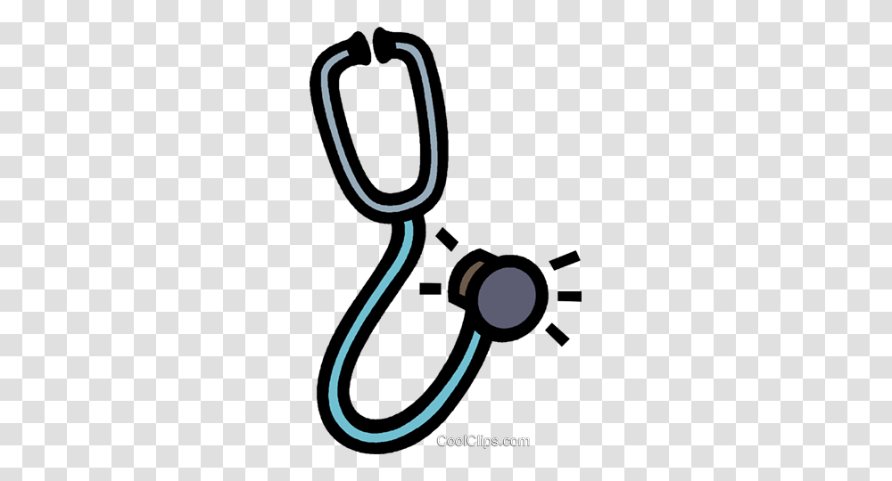 Medical Stethoscope Royalty Free Vector Clip Art Illustration, Appliance, Weapon, Weaponry, Electronics Transparent Png