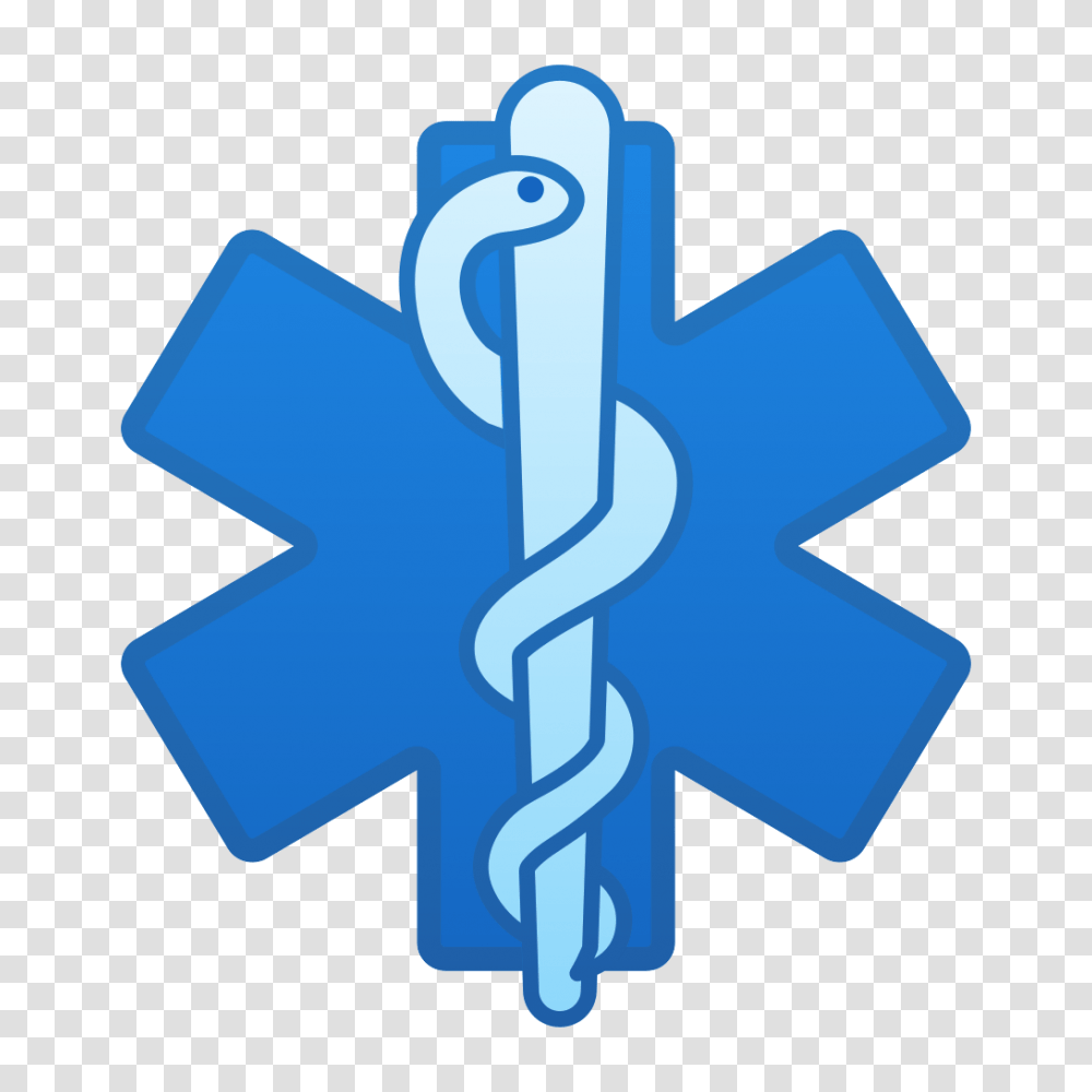 Medical Symbol Icon Noto Emoji Symbols Iconset Google, Cross, Logo, Trademark, Machine Transparent Png