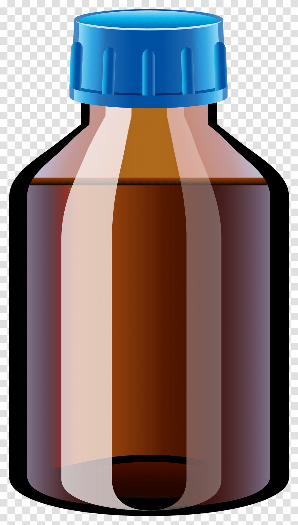 Medicine Bottle Clipart Medicine Bottle, Lamp, Ketchup, Food, Label Transparent Png