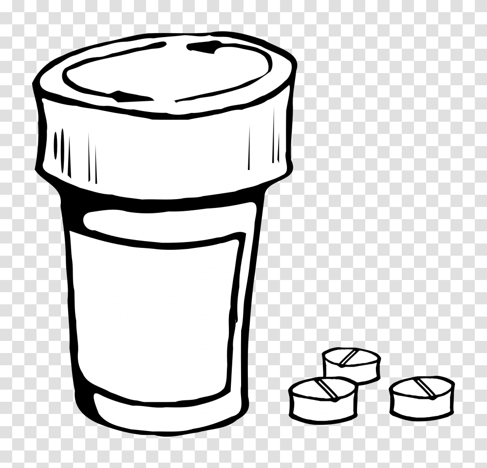 Medicine Clip Art Image Black, Mixer, Appliance, Cylinder, Bucket Transparent Png