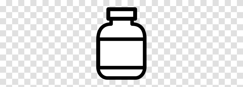 Medicine Clipart Black And White, Label, Bottle, Ink Bottle Transparent Png