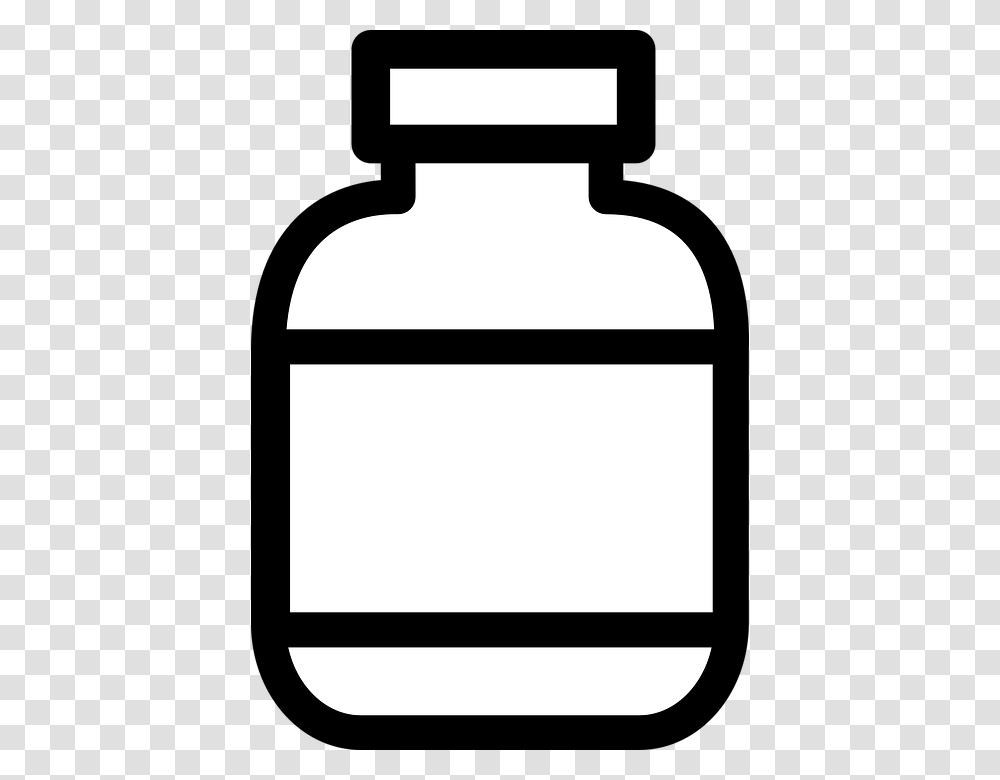 Medicine Clipart Vitamin Bottle, Label, Ink Bottle, Jar Transparent Png