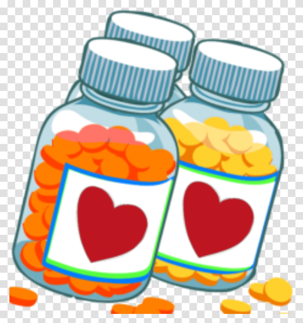 Medicine Clipart Vitamin Bottle Vitamins Clipart, Label, Food, Medication Transparent Png