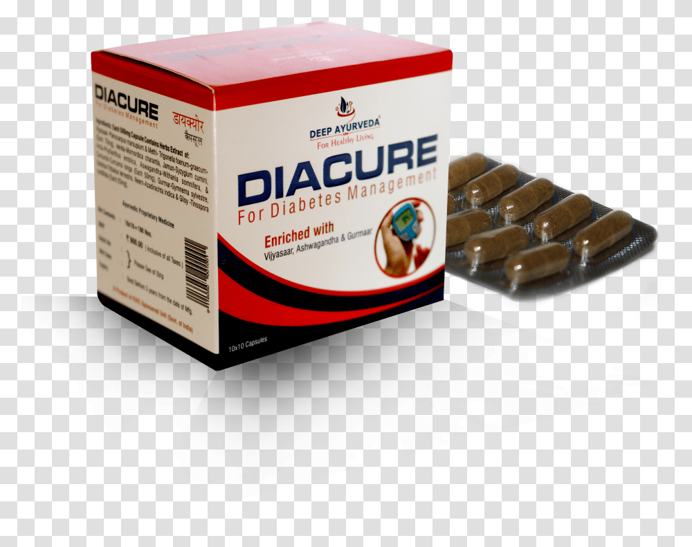 Medicine Diacure Herbal Capsule Transparent Png