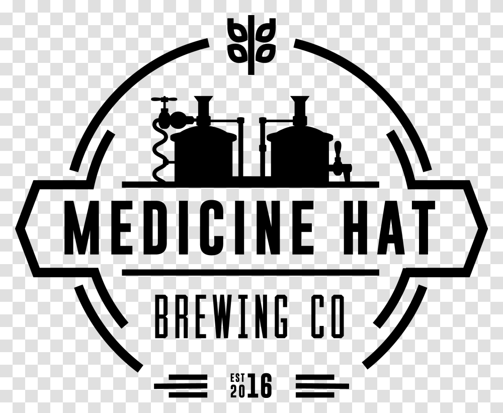 Medicine Hat Brewing Company, Stencil, Logo Transparent Png