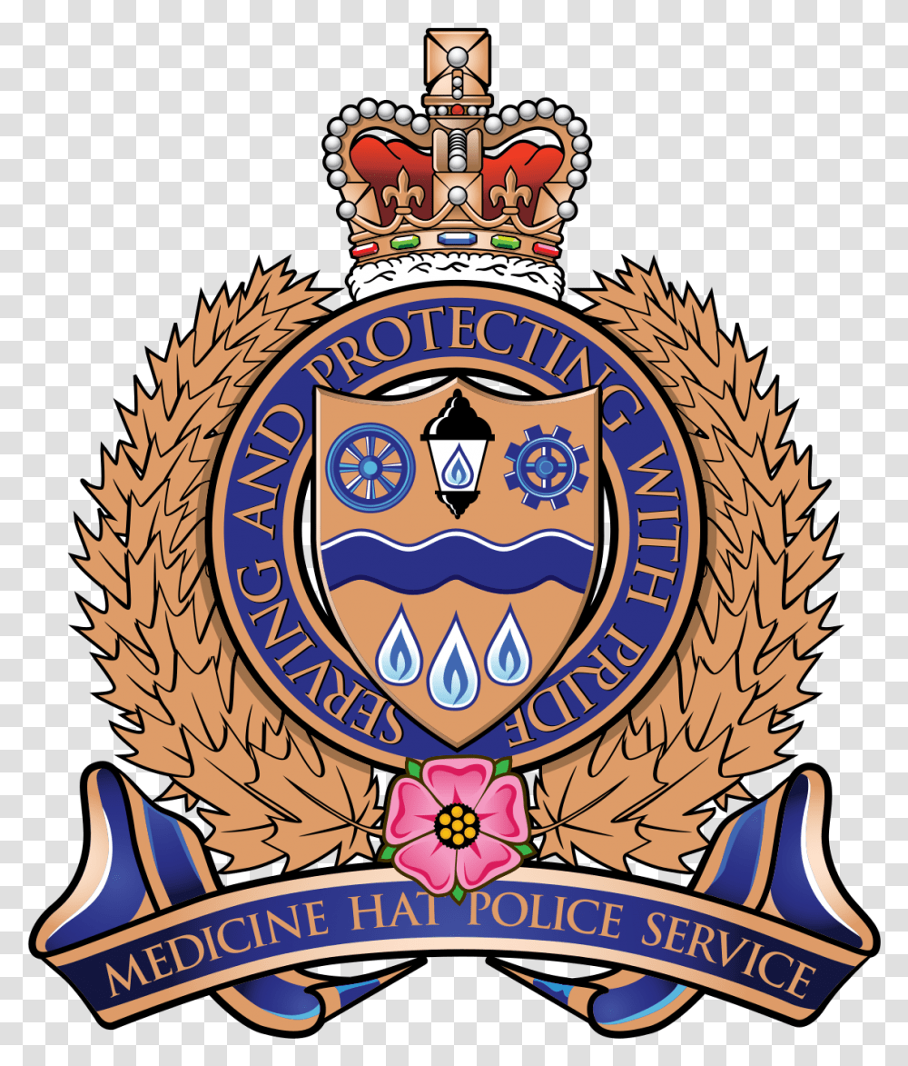 Medicine Hat Police Service, Logo, Trademark, Emblem Transparent Png