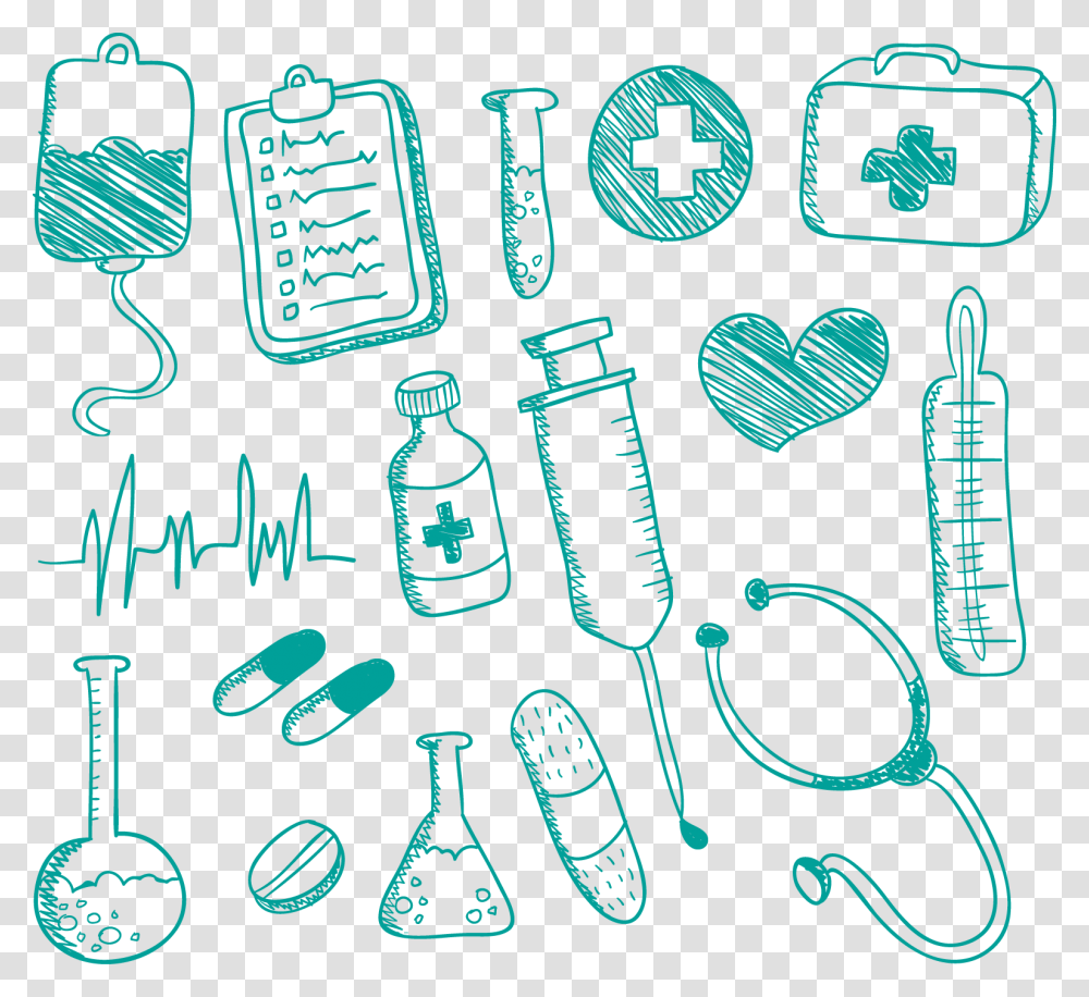 Medicine Nursing Drawing Doodle Doodle Medicine, Label, Alphabet, Word Transparent Png