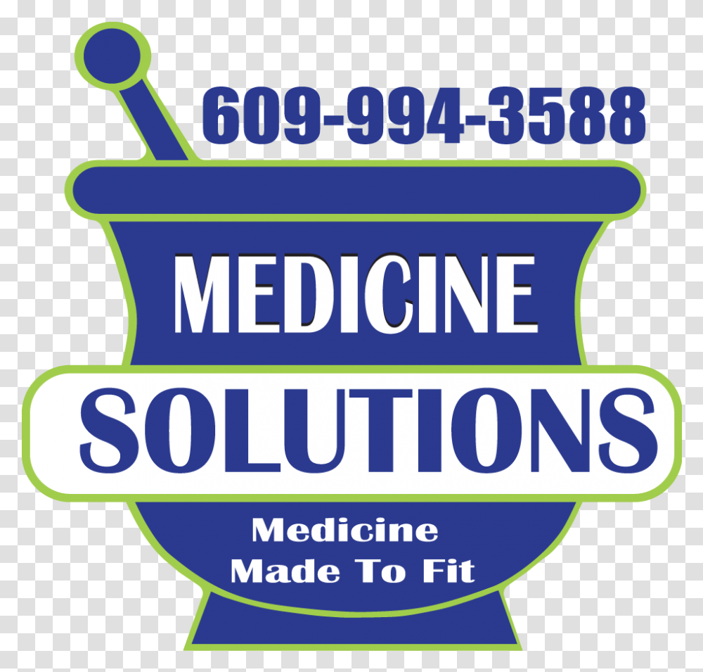 Medicine Solutions Pharmacy, Word, Advertisement, Label Transparent Png