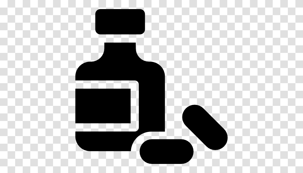 Medicines Healthcare And Medical Syrup Health Care Illness, Bottle, Ink Bottle, Shaker, Silhouette Transparent Png