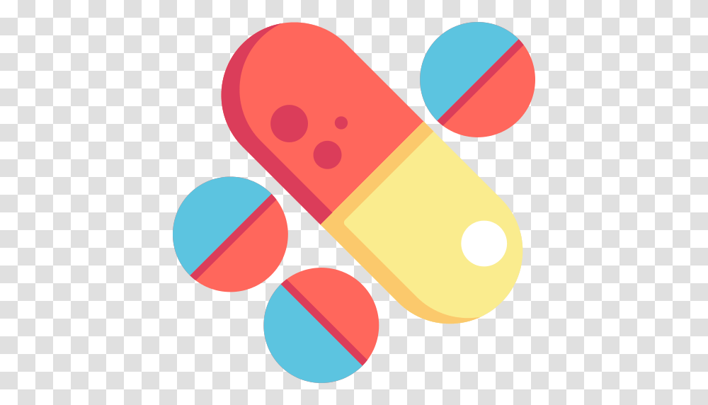 Medicines Pill Icon, Capsule, Medication Transparent Png