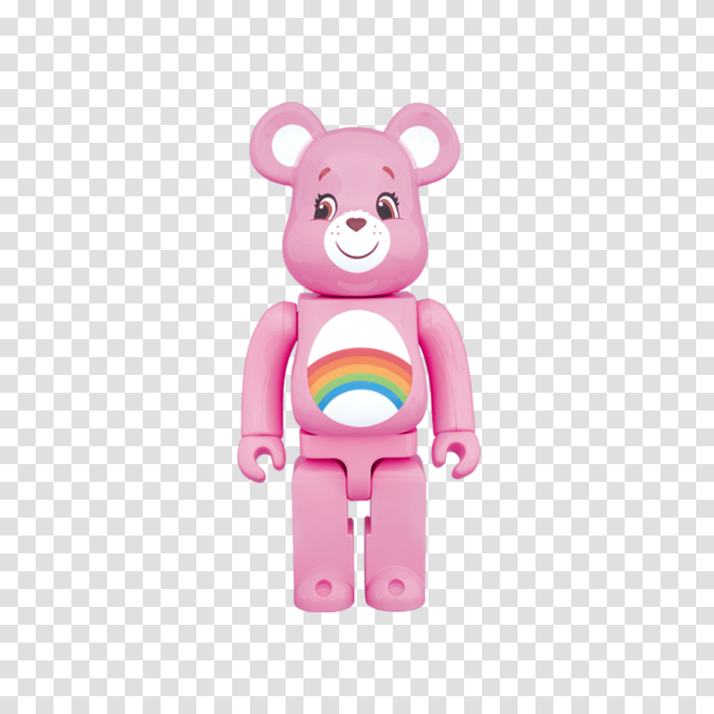 Medicom Toy Care Bears Cheer Bear Pink, Figurine, Piggy Bank, Doll Transparent Png