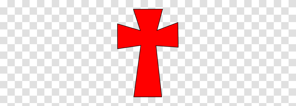 Medieval Cross Red Black Clip Art, Logo, Trademark, Red Cross Transparent Png
