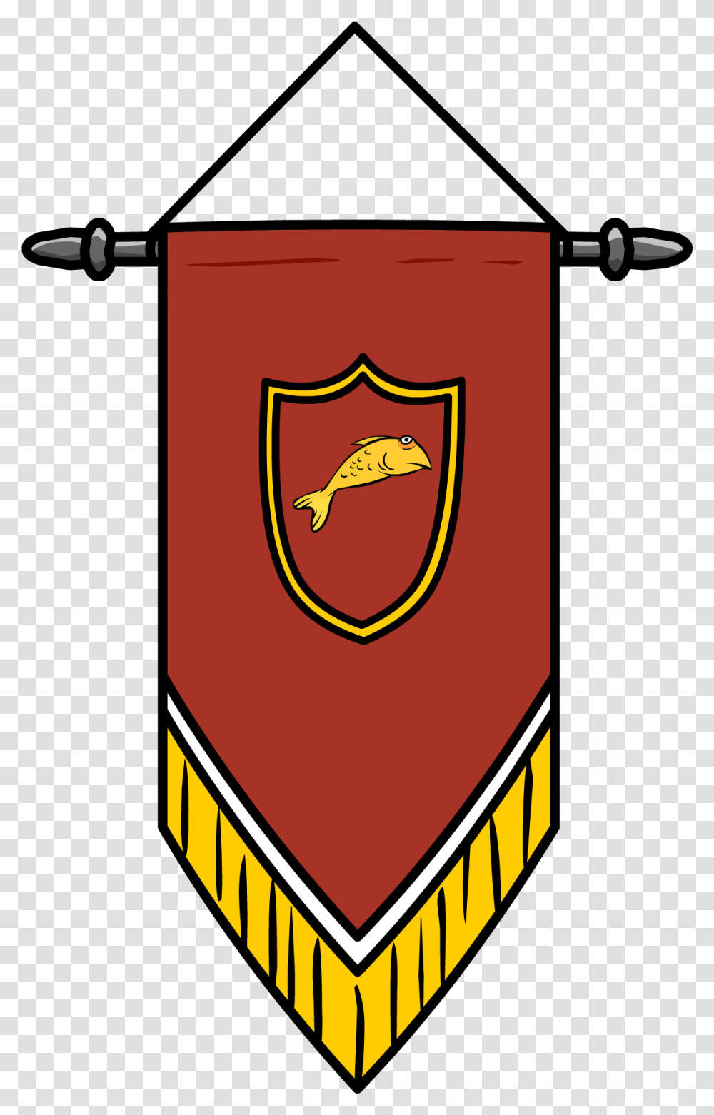 Medieval Flag Outline Medieval Flag Clipart, Armor, Shield, Bird, Animal Transparent Png