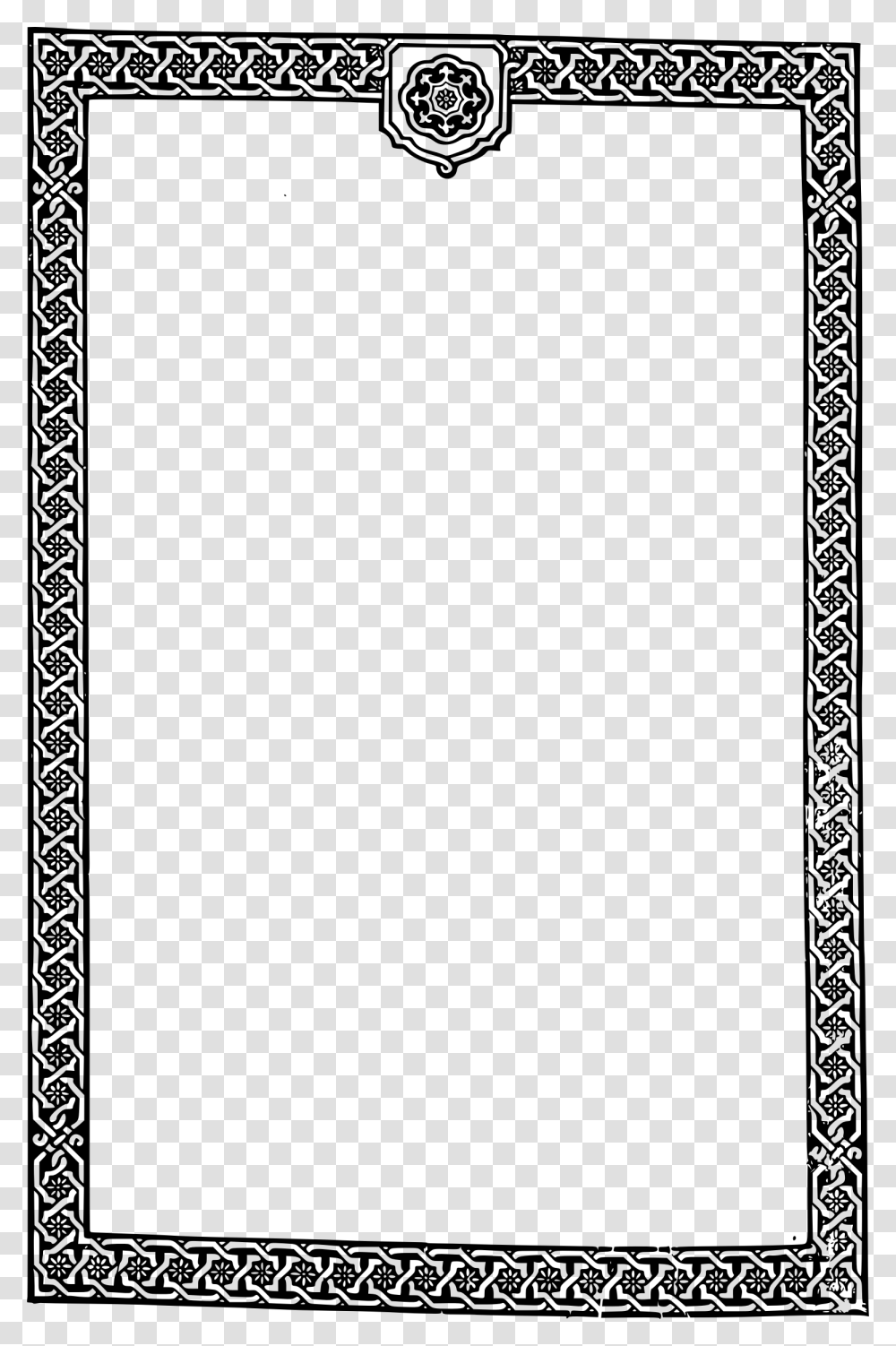 Medieval Frame Islamic Frame Svg, Gray, World Of Warcraft Transparent Png