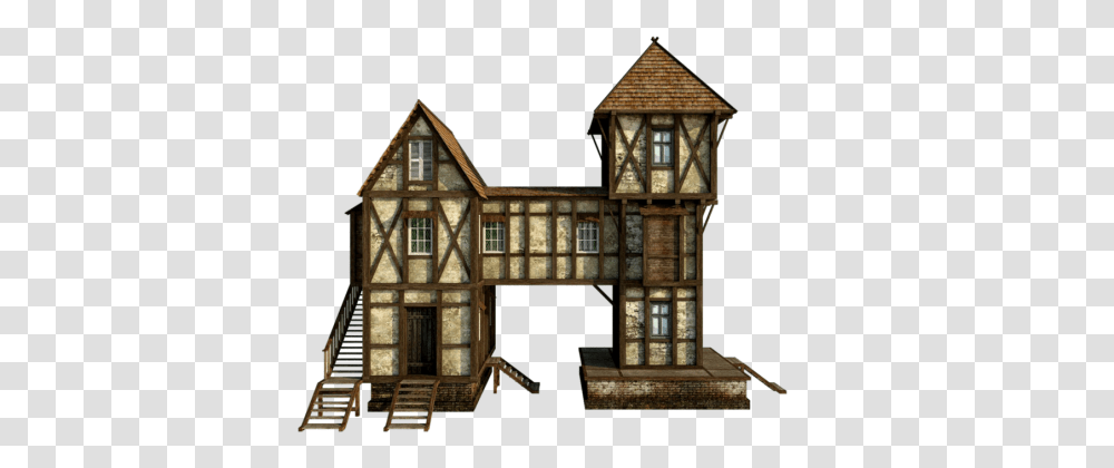 Medieval, Housing, Building, House, Outdoors Transparent Png