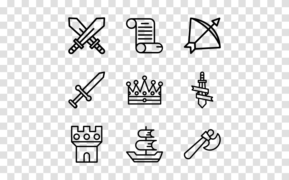 Medieval Icon Packs, Gray, World Of Warcraft Transparent Png