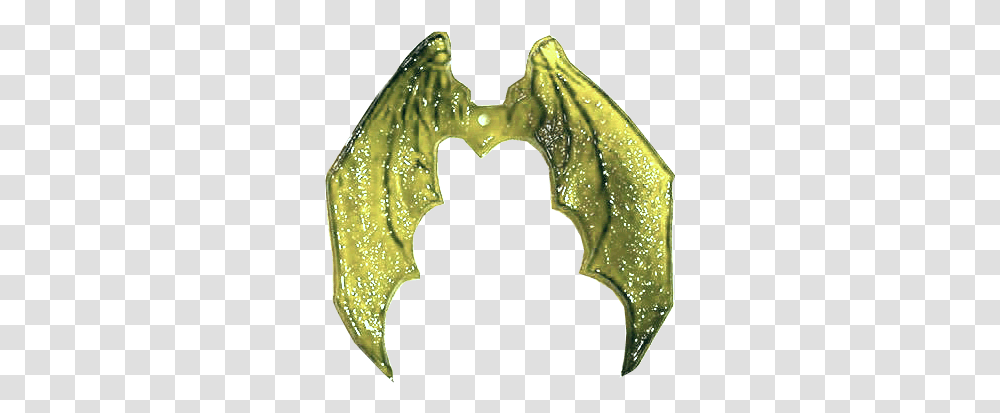 Medieval Madness Dragon Wings Gold Green Dragon Wings, Batman Logo, Symbol, Leaf, Plant Transparent Png