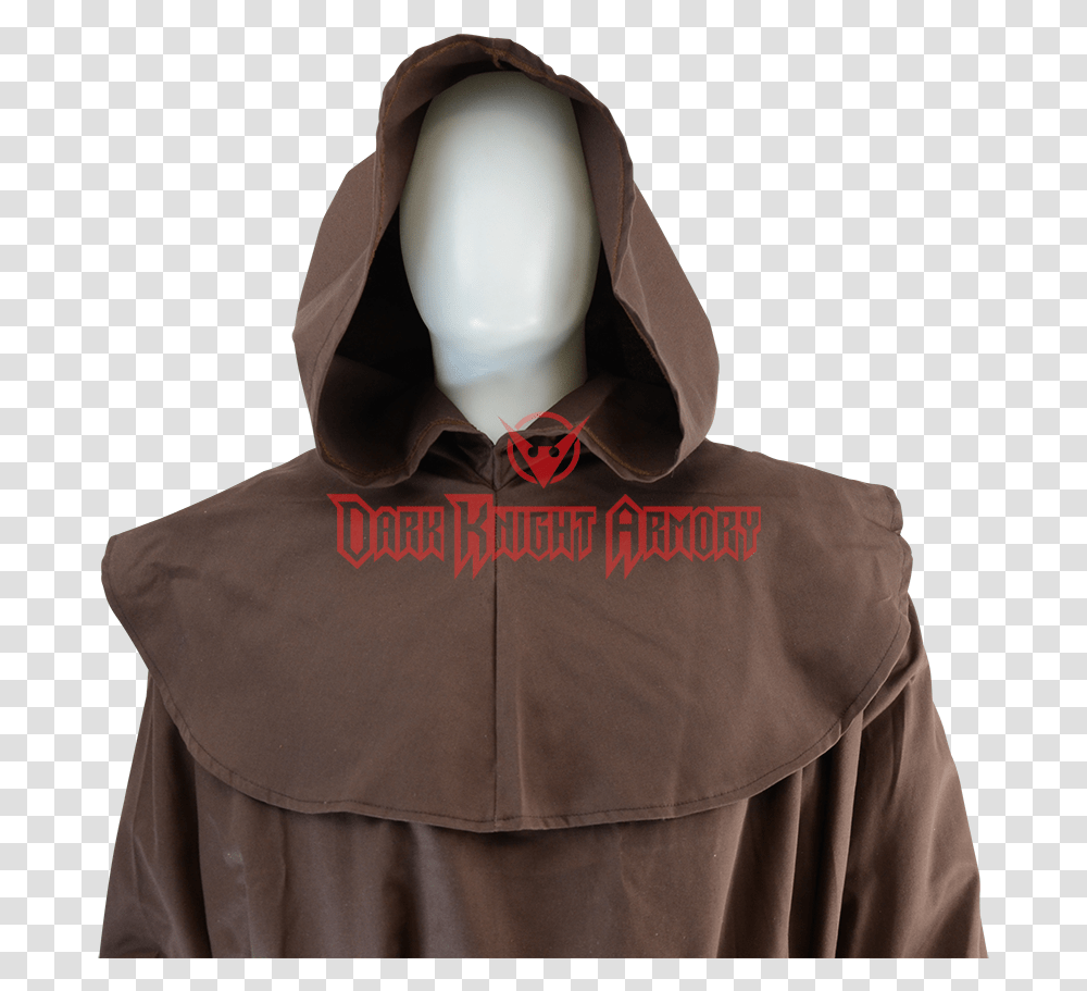 Medieval Monk Robe With Hood Medieval Monk Hood, Apparel, Hoodie, Sweatshirt Transparent Png