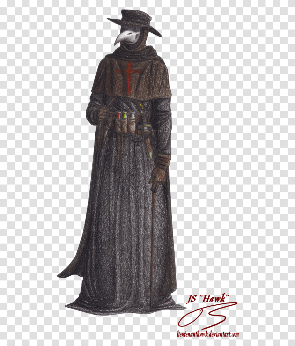 Medieval Plague Doctor Cosplay, Apparel, Fashion, Cloak Transparent Png