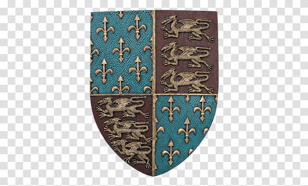 Medieval Shield Plaque Medieval Shield, Armor, Rug Transparent Png