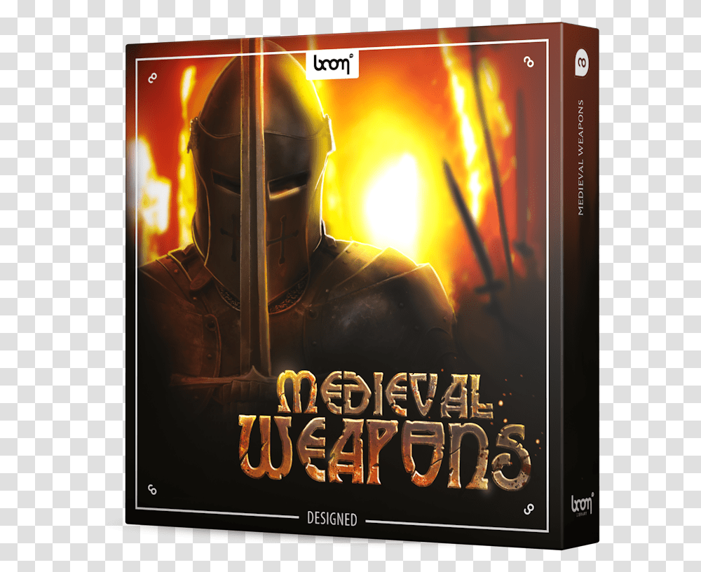 Medieval Weapons Sound Effects Library Product Box Boom Library Medieval Weapon Design, Advertisement, Poster, Flyer, Paper Transparent Png