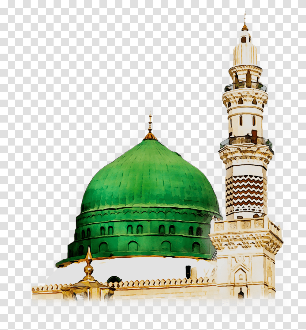 Medina Clipart Clipart Freeuse Library Building Background Roza E Rasool, Dome, Architecture, Mosque, Lamp Transparent Png