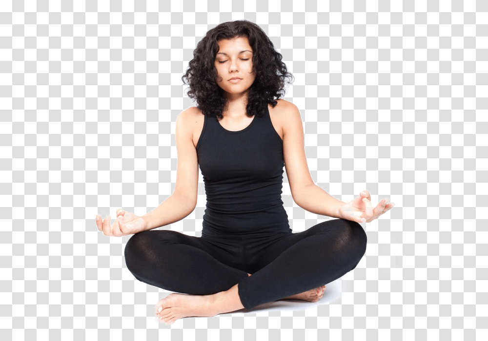Meditating Free Download People Meditating, Person, Human, Female, Fitness Transparent Png