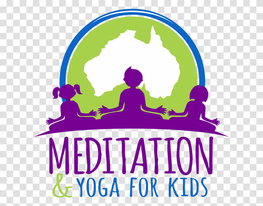 Meditation And Yoga Coach For Kids Kids Yoga, Logo, Poster, Advertisement Transparent Png