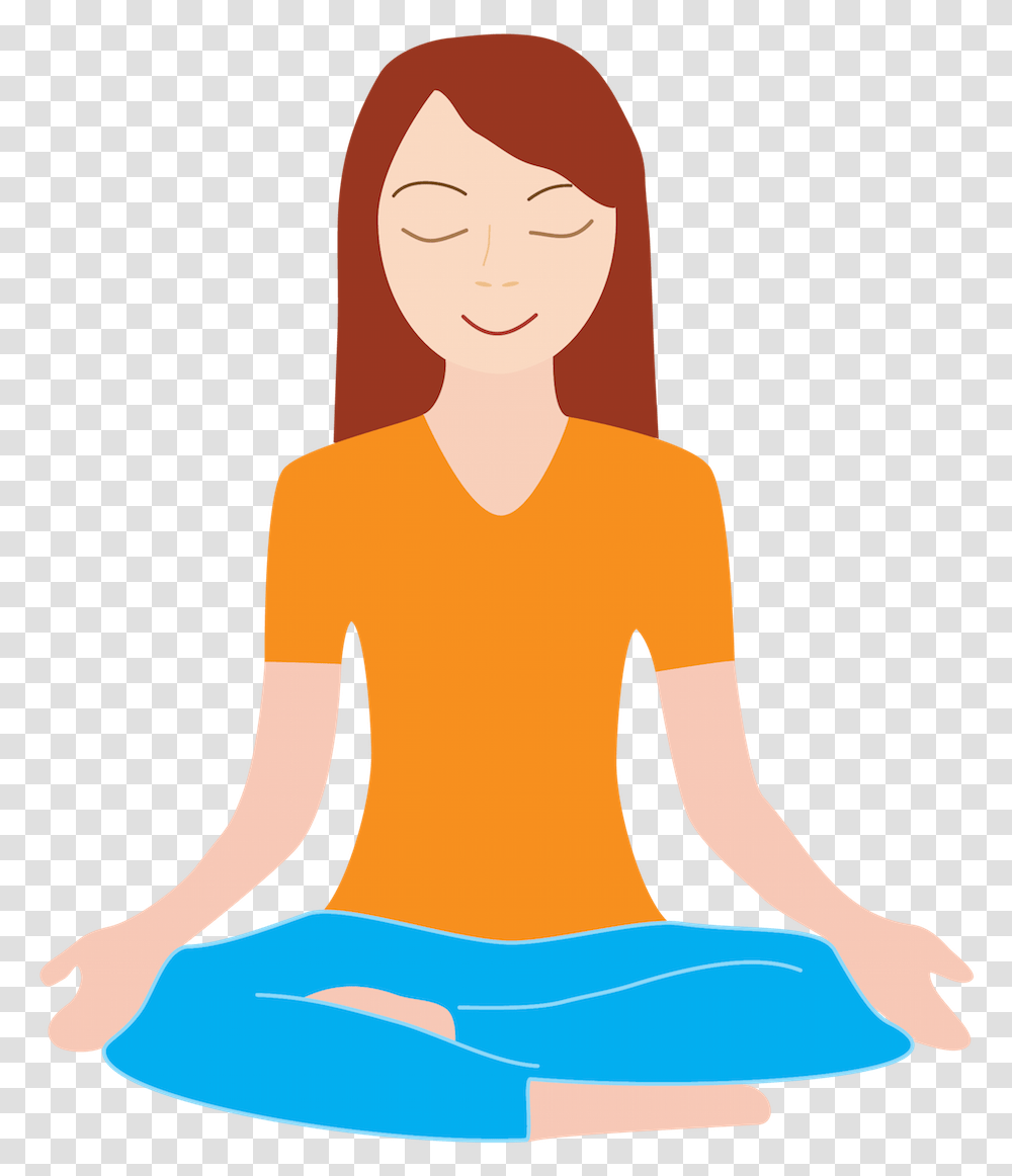 Meditation Clipart Clip Art Of Meditation, Fitness, Working Out, Sport, Person Transparent Png