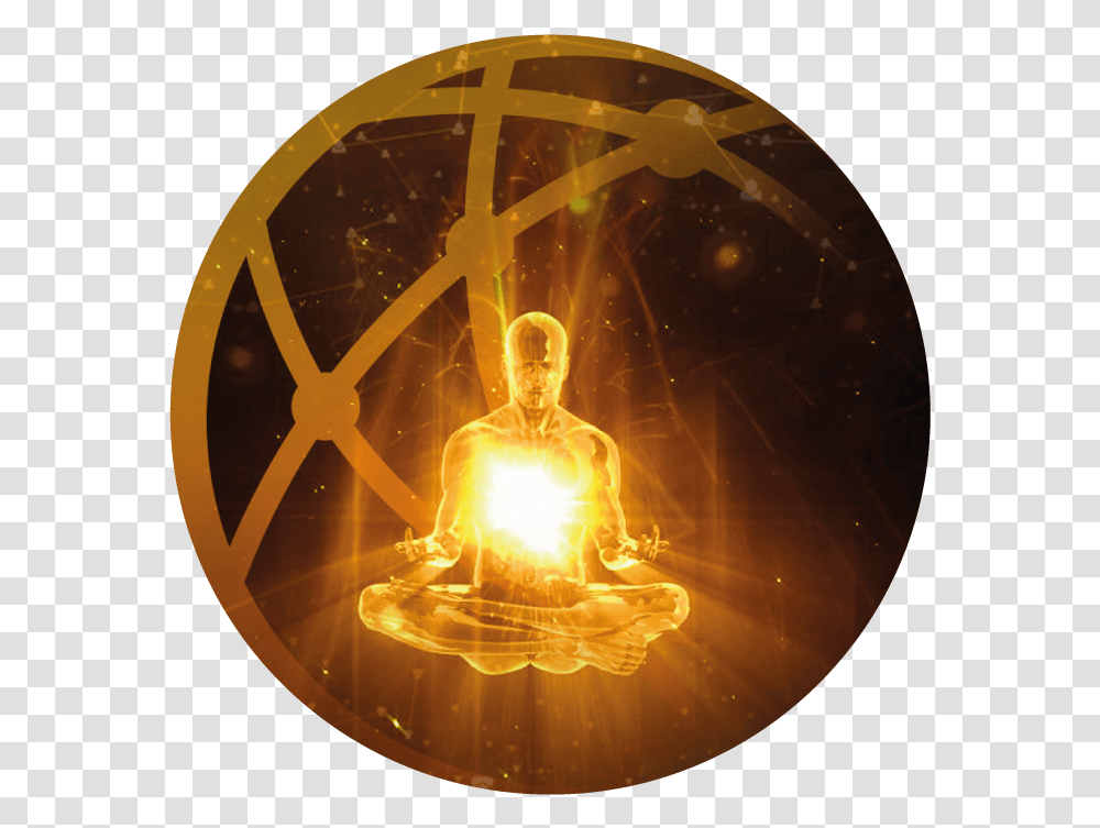 Meditation Energy, Light, Person, Human, Lightbulb Transparent Png