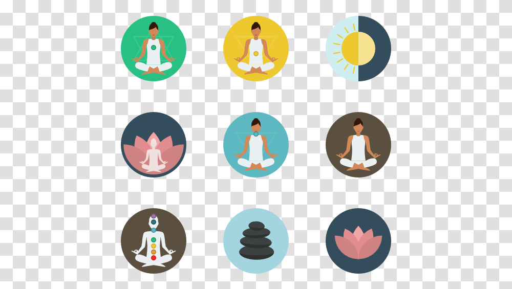 Meditation File Yoga Icon, Person, Human, Working Out, Sport Transparent Png