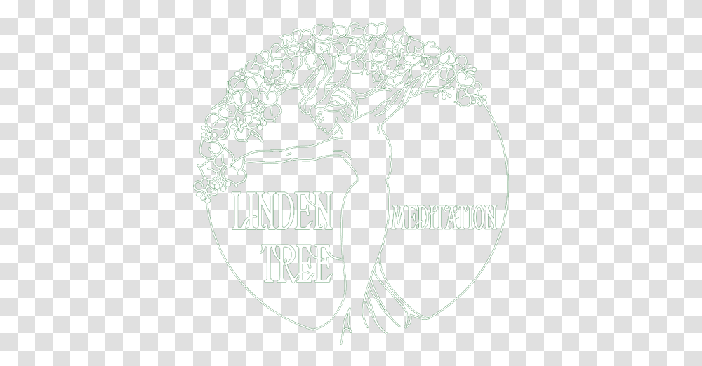 Meditation Home Linden Tree Meditation Graphic Design, Label, Text, Logo, Symbol Transparent Png