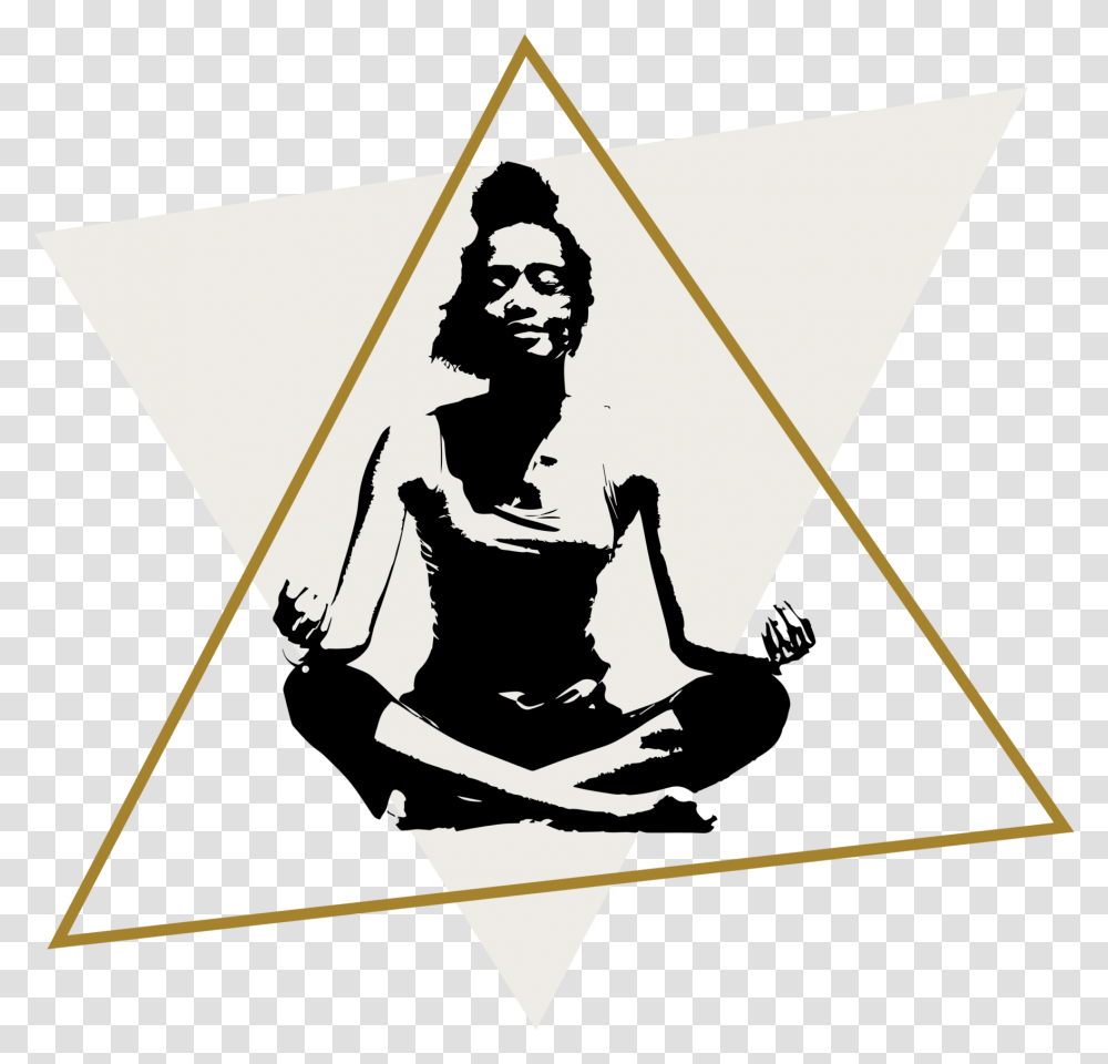 Meditations Illustration, Triangle, Person, Human, Bow Transparent Png