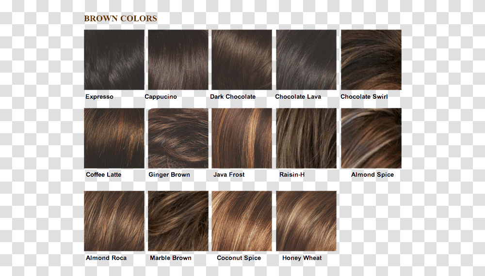 Medium Brown Hair Color Shades, Wood, Hardwood, Collage Transparent Png