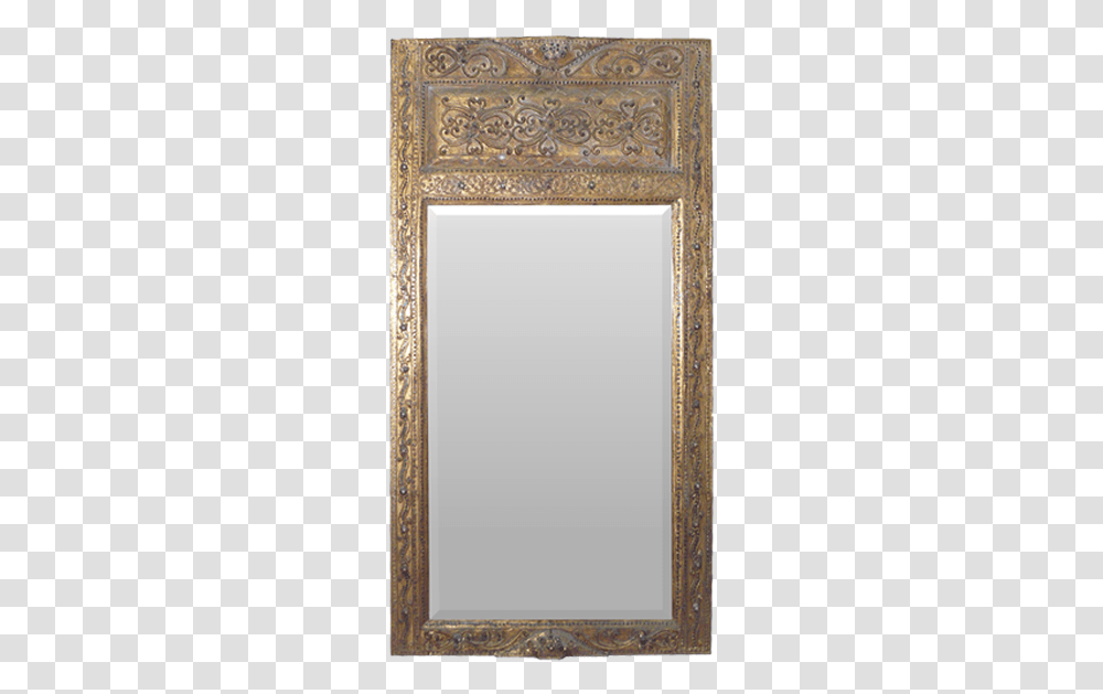 Medium Decorative Mirror Frame Mirror, Rug Transparent Png