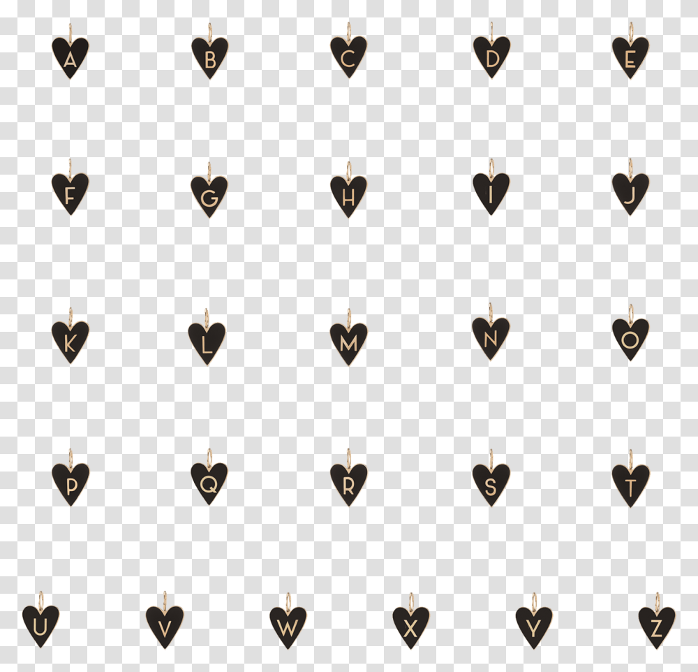 Medium Gold Border Enamel Heart With Letter Clipart Clip Art, Accessories, Accessory, Jewelry, Diamond Transparent Png