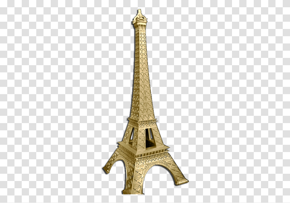 Medium Gold Paris Eiffel Tower Eiffel Tower, Monument, Architecture, Building, Obelisk Transparent Png