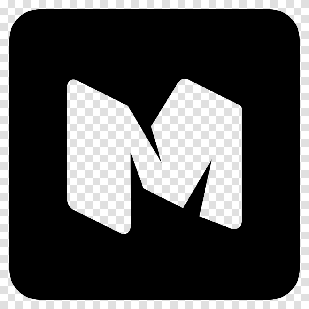 Medium Icon Free Download, Recycling Symbol, Sign, Logo Transparent Png