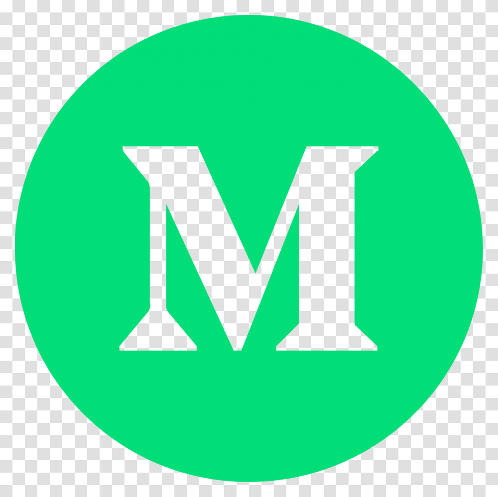 Medium Logo Round Download Medium Logo Round, Number, Trademark Transparent Png