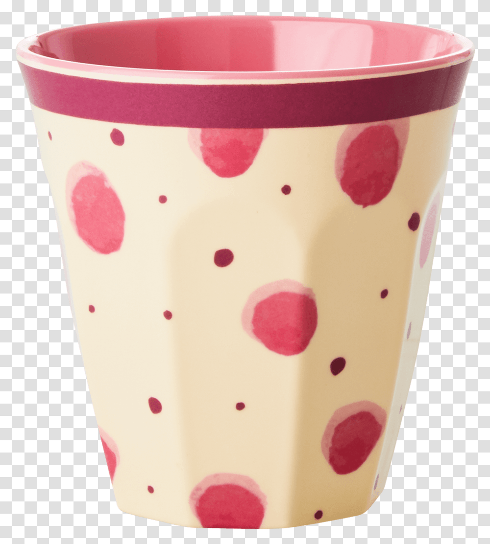 Medium Melamine Cup Pink Watercolor Splash Flowerpot, Bathtub, Bucket Transparent Png